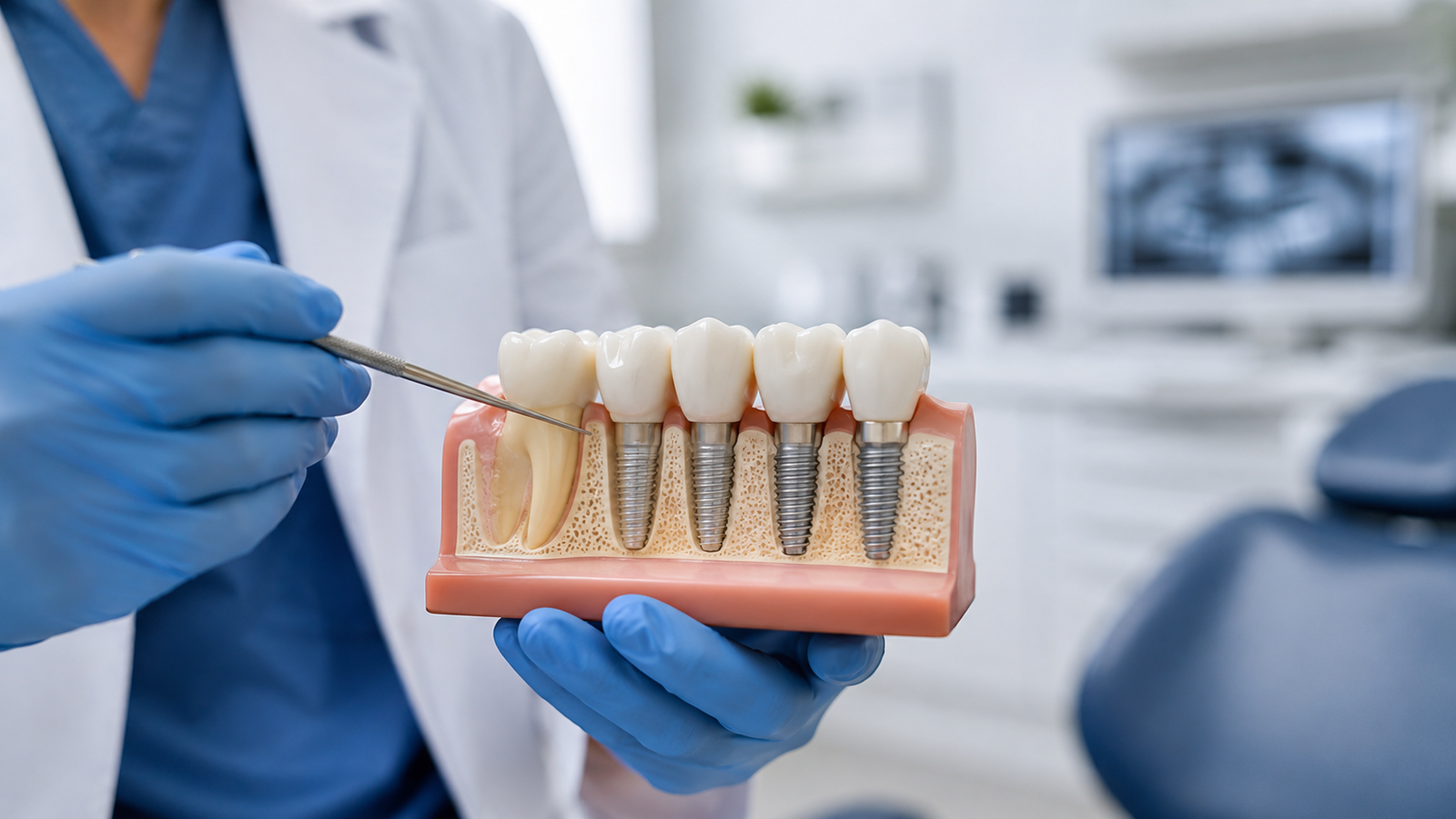 multiple tooth implant