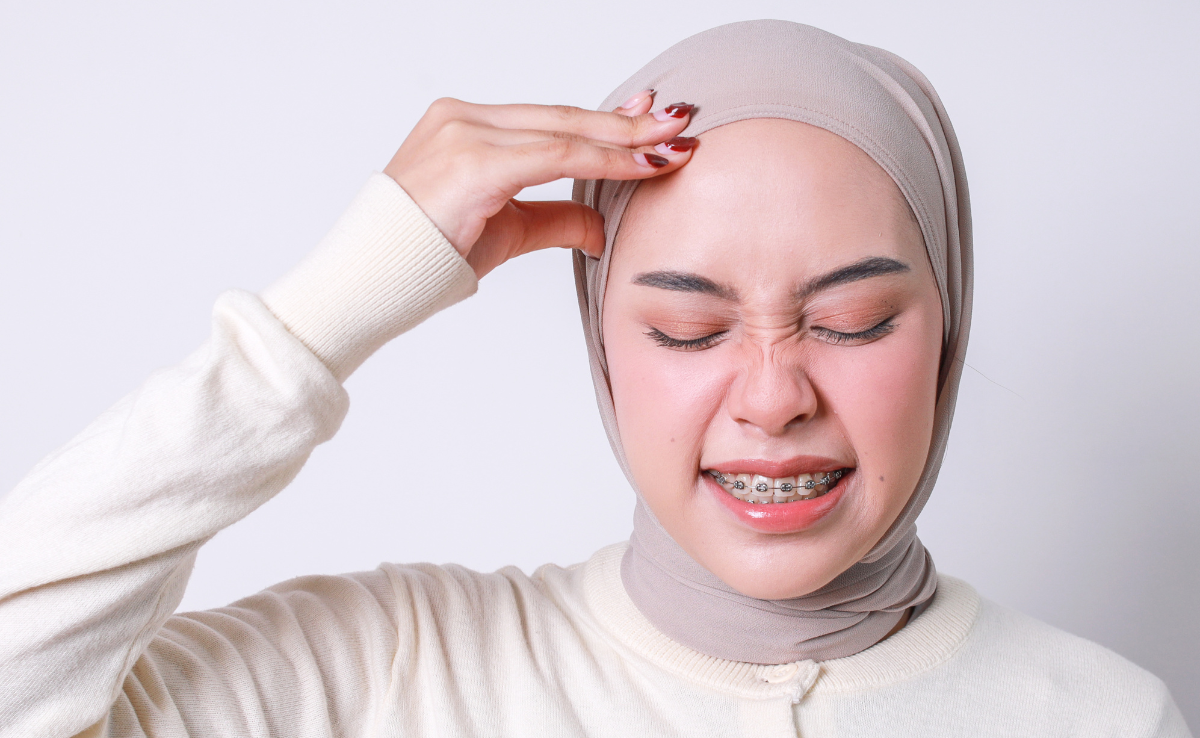 Sakit kepala sebab memakai braces